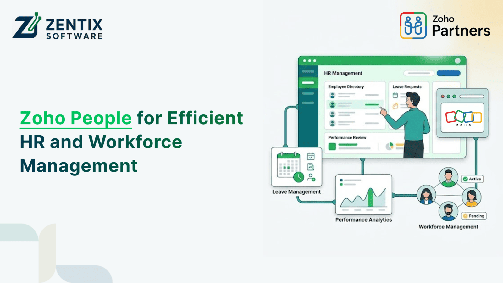 Zoho People for Efficient HR and Workforce Management